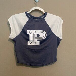 Victoria's Secret, PINK, Cropped Basketball Mesh Tee, NEW!